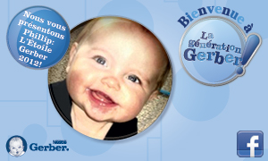 Nous vous présentons Phillip: L'Étoile Gerber 2012 du Canada!