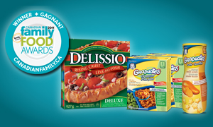 Gagnants des Canadian Family Food Awards