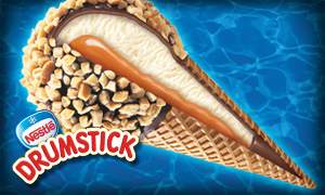 Nestlé Drumstick – maintenant offerts avec une plus grosse pépite!