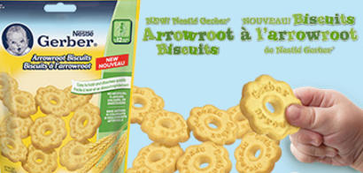 biscuits a l&#39;arrowroot