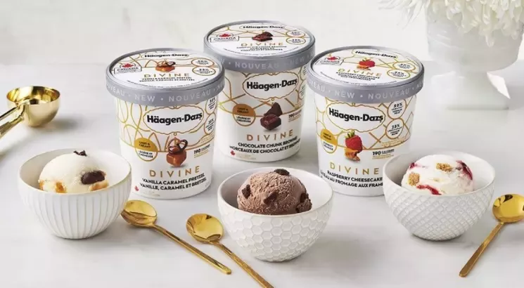 Häagen-Dazs® DIVINE collection in Canada