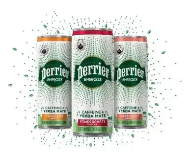 Perrier Energize Cans