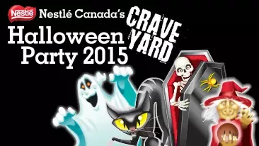 Nestle Canada’s Craveyard Halloween party is back 2015
