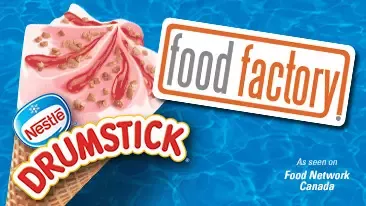 Nestle Drumstick featured on Food Factory