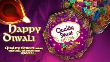 Celebrate Diwali with the new Quality Street tin