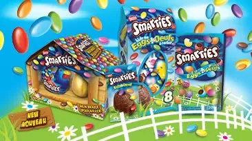 Produits de Pâques Smarties
