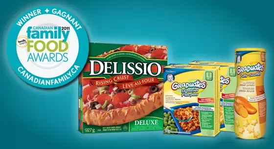 Canadian Family Food Award winners