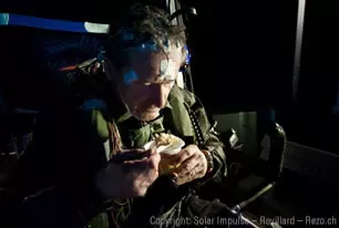 pilot eating